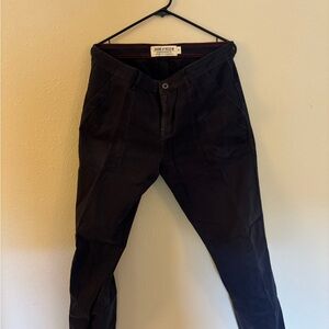 Iron & Resin navy canvas pants/chinos